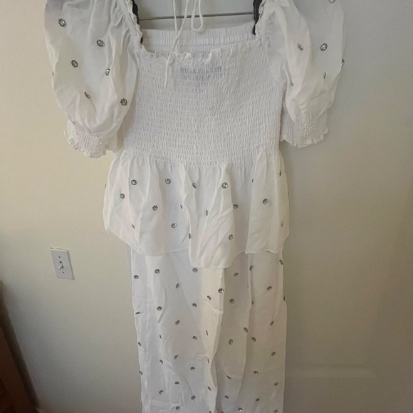 Hill House Home Jeweled Pajamas Top and Bottom - Picture 2 of 5